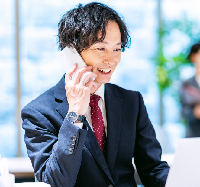 電話による一次対応