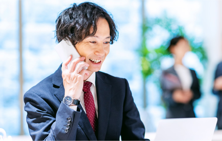 電話による一次対応