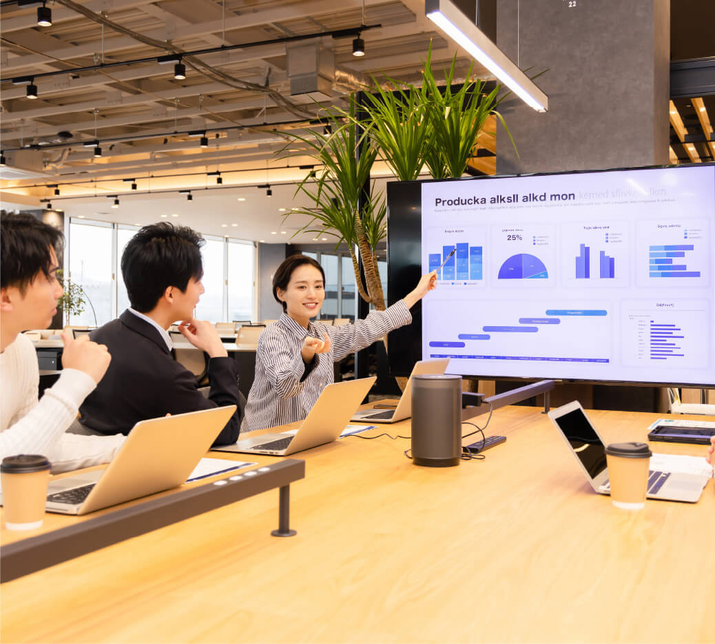 Smart Meeting より深くわかりやすい打ち合わせのために