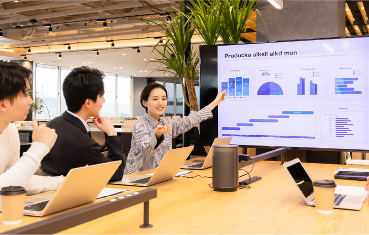 Smart Meeting より深くわかりやすい打ち合わせのために