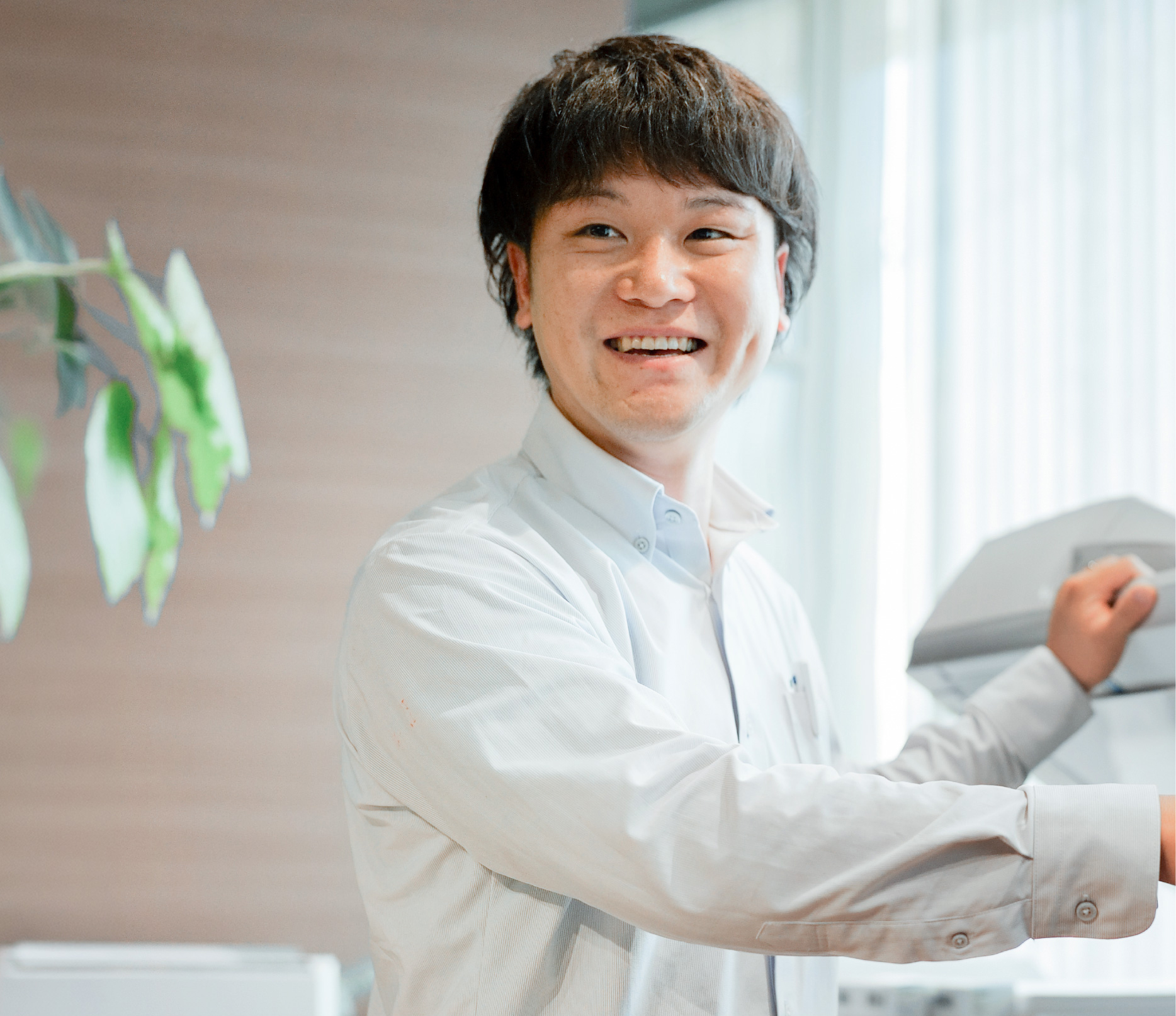 サービス&サポートGr 課長代理 松岡 拓郎 Takurou Matsuoka