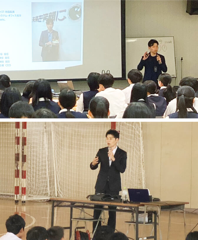 Activities 03 未来の可能性や仕事の楽しさを子供たちに伝えたい。