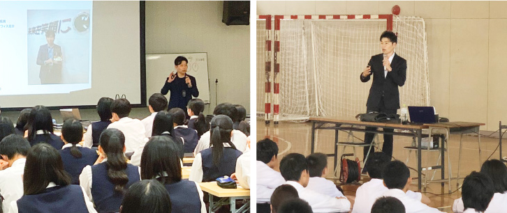Activities 03 未来の可能性や仕事の楽しさを子供たちに伝えたい。